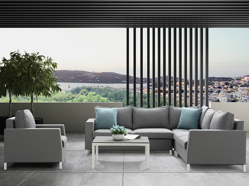 Textileen sofa set YQC-2705