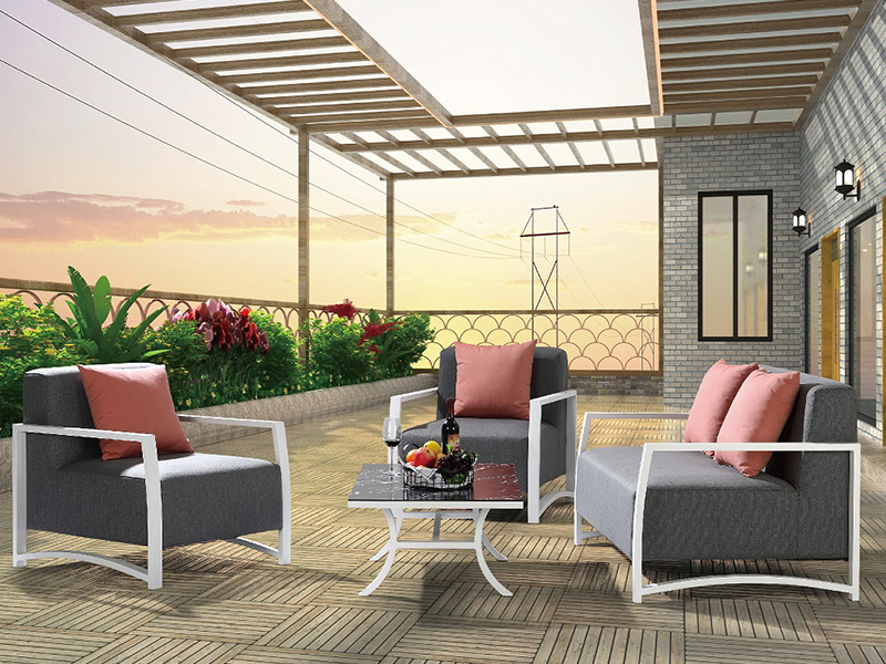 Textileen sofa set YQC-2774