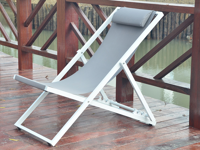 Strandchaise lounge volwassen strandstoel, aluminium vouwroepstoel, buitenluchtstoel YQ-TB-4031