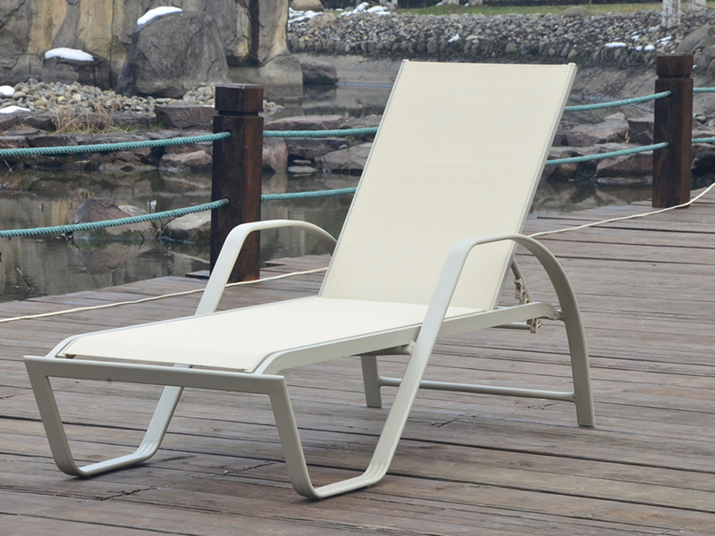 Buiten Patio verstelbare Sun Lounge stoel YQ-TB-501