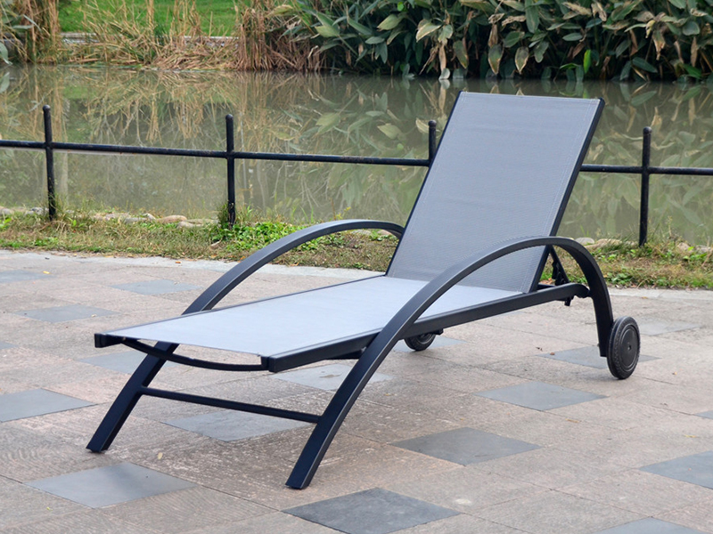Aluminium Sling Sun Lounger, Aluminium Sun Bods YQ-TB-510
