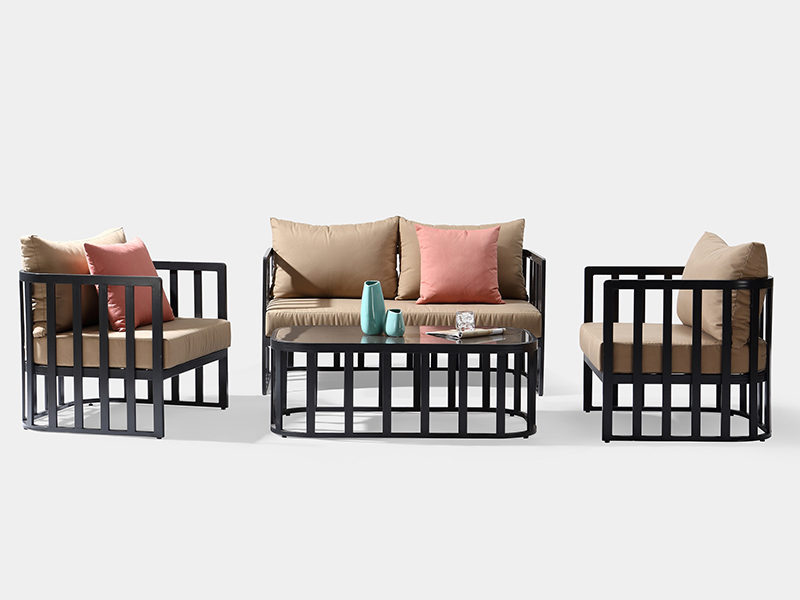 Recie buitenmeubilair aluminium met kussen YQA-1090