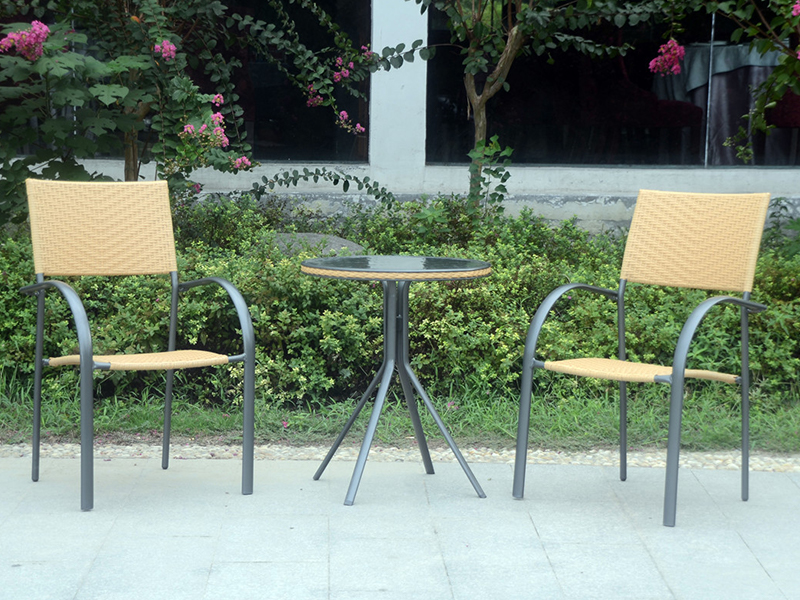 Rattan-stackstoel buiten YQR-137