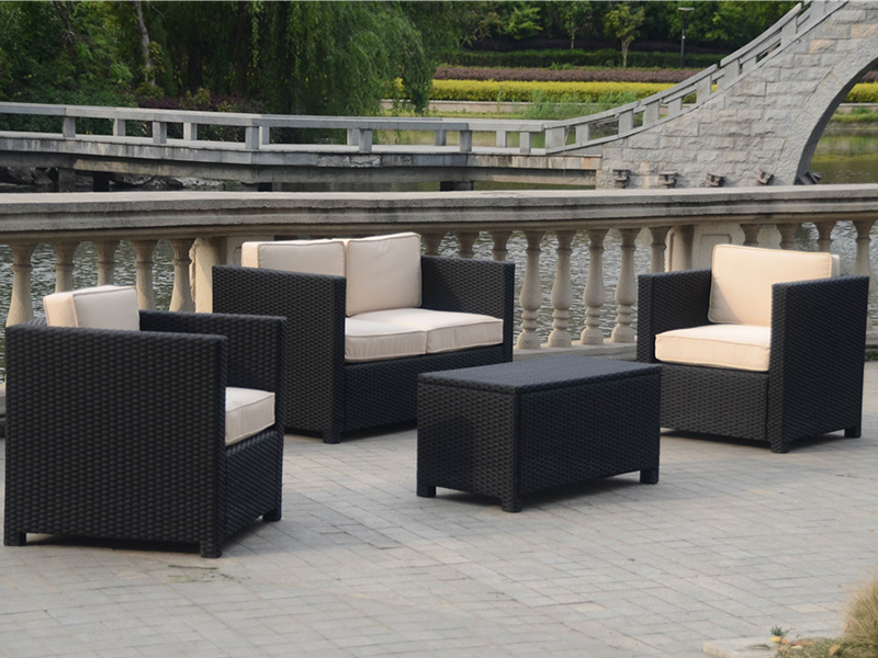 Rattan Sofa Set, All KD Design, Aluminium Frame Garden Furniture YQR-457