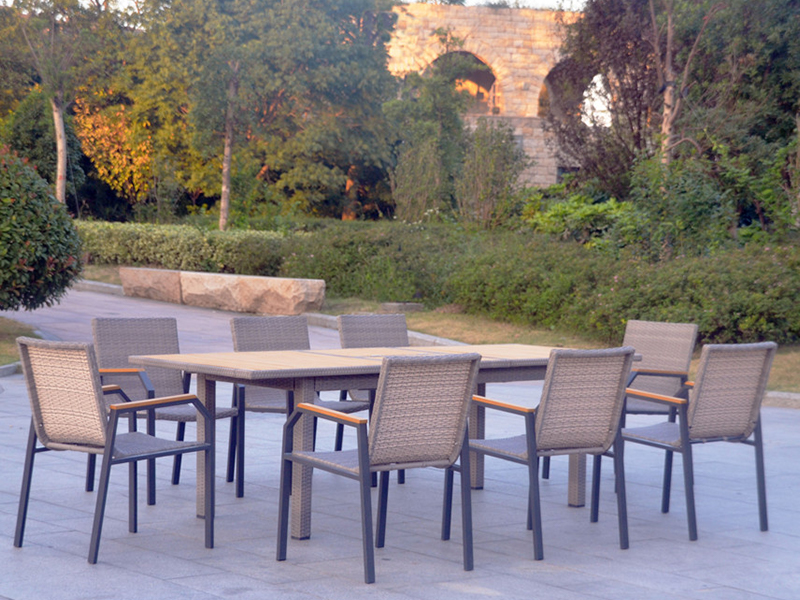 Rattan dinerset yqr-482
