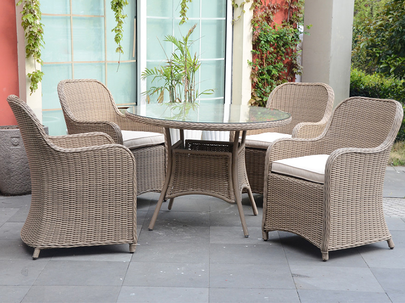 Rattan dinerset yqr-491